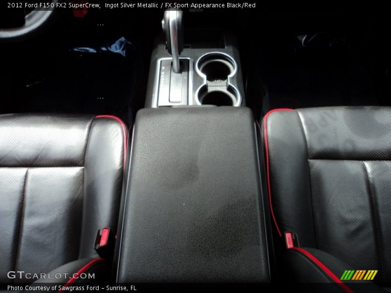 Ingot Silver Metallic / FX Sport Appearance Black/Red 2012 Ford F150 FX2 SuperCrew