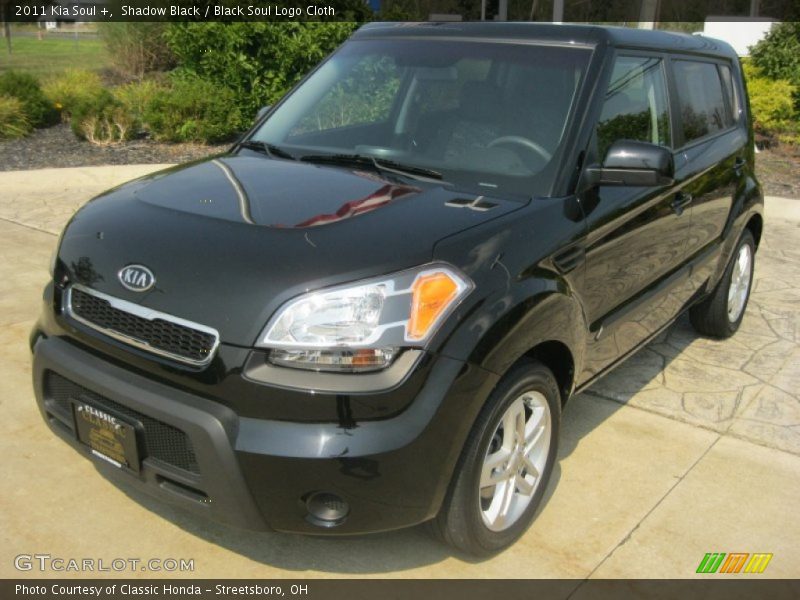 Shadow Black / Black Soul Logo Cloth 2011 Kia Soul +