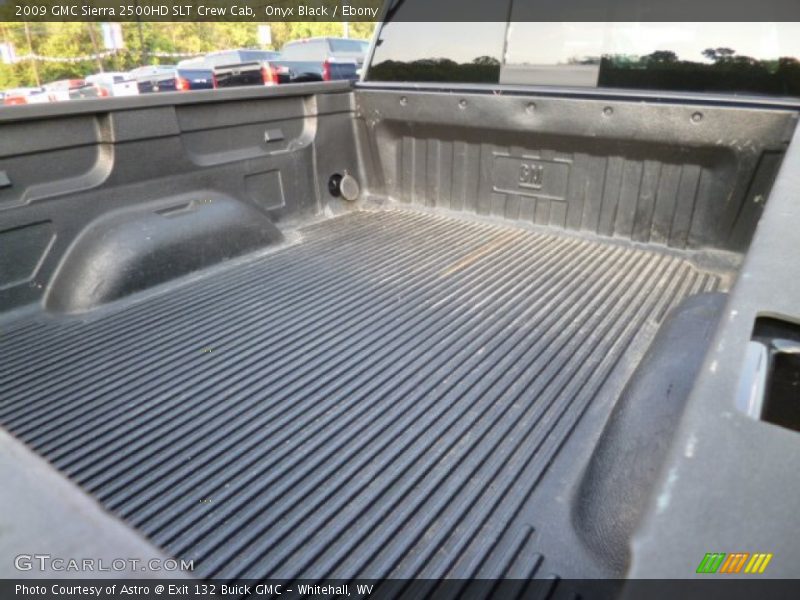 Onyx Black / Ebony 2009 GMC Sierra 2500HD SLT Crew Cab