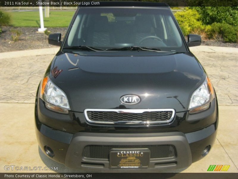 Shadow Black / Black Soul Logo Cloth 2011 Kia Soul +