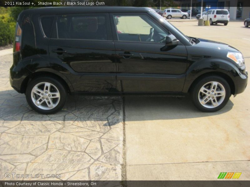Shadow Black / Black Soul Logo Cloth 2011 Kia Soul +