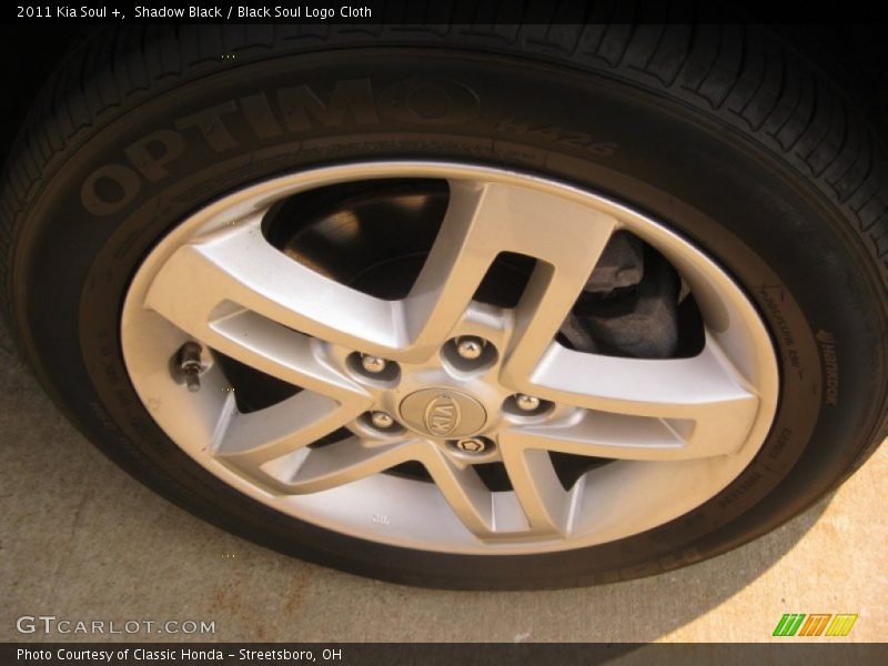 Shadow Black / Black Soul Logo Cloth 2011 Kia Soul +