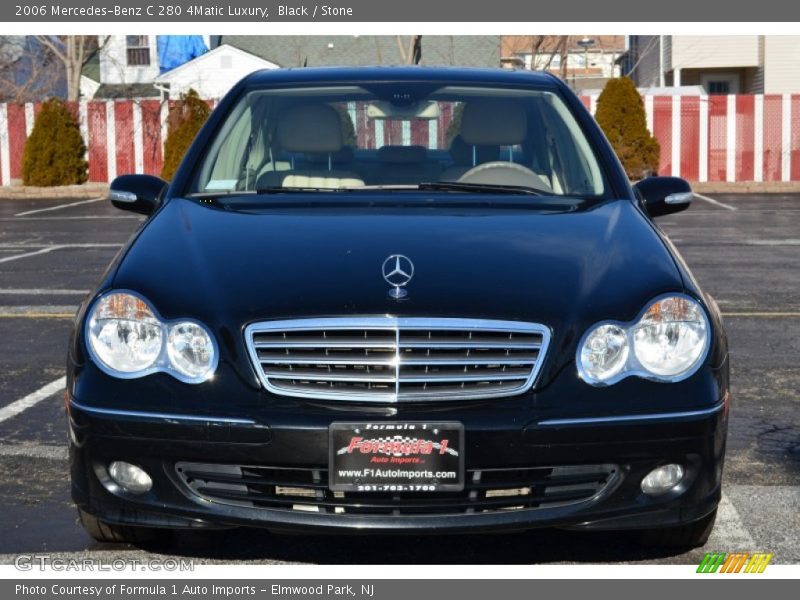 Black / Stone 2006 Mercedes-Benz C 280 4Matic Luxury