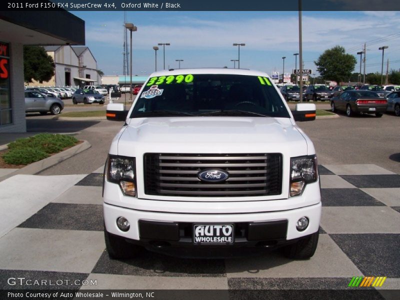 Oxford White / Black 2011 Ford F150 FX4 SuperCrew 4x4