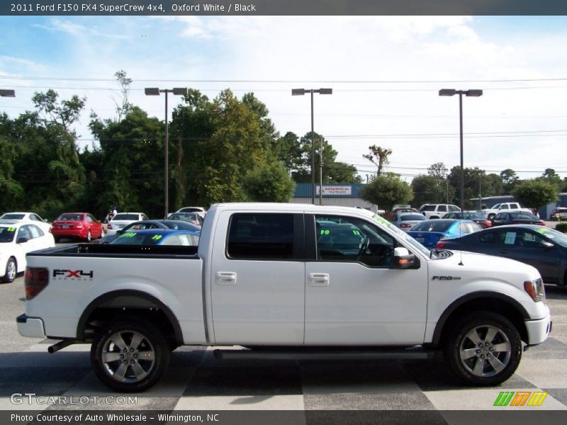Oxford White / Black 2011 Ford F150 FX4 SuperCrew 4x4