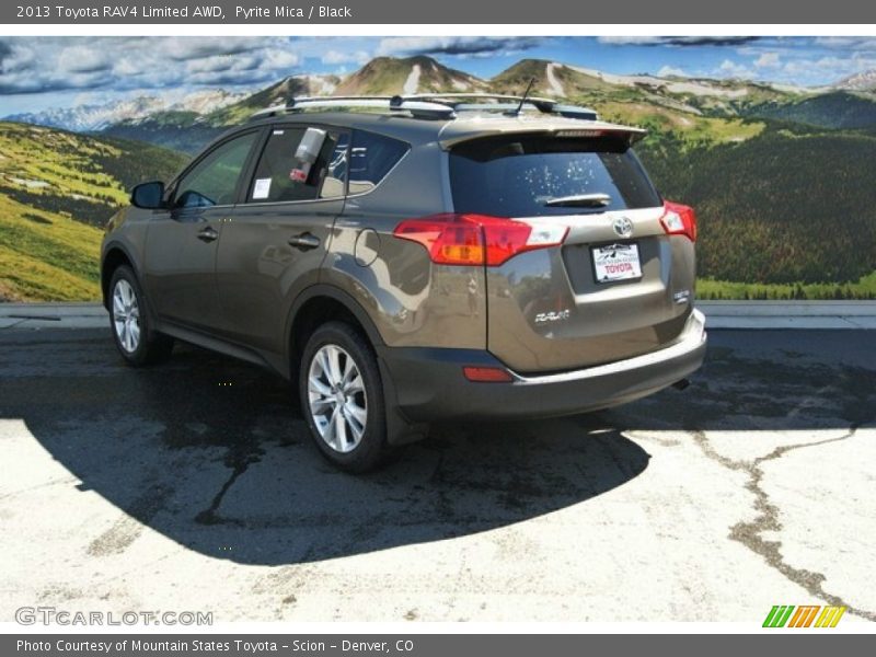 Pyrite Mica / Black 2013 Toyota RAV4 Limited AWD