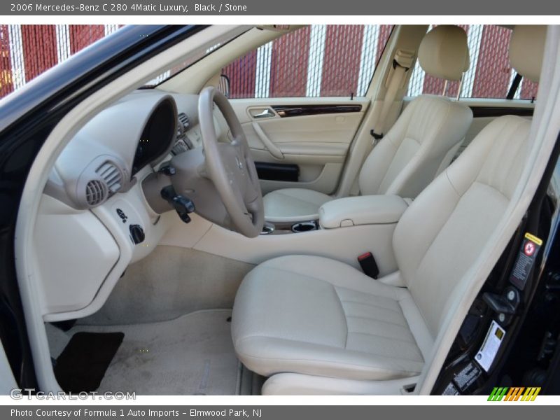Black / Stone 2006 Mercedes-Benz C 280 4Matic Luxury
