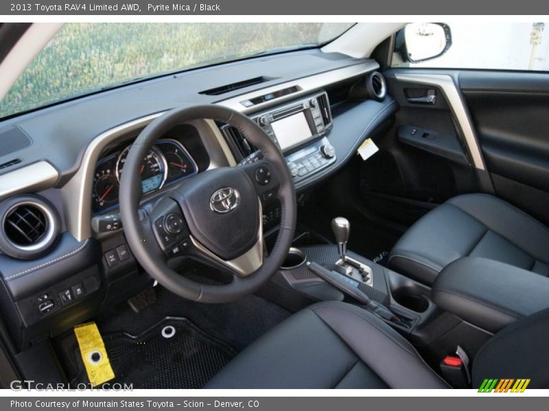 Pyrite Mica / Black 2013 Toyota RAV4 Limited AWD