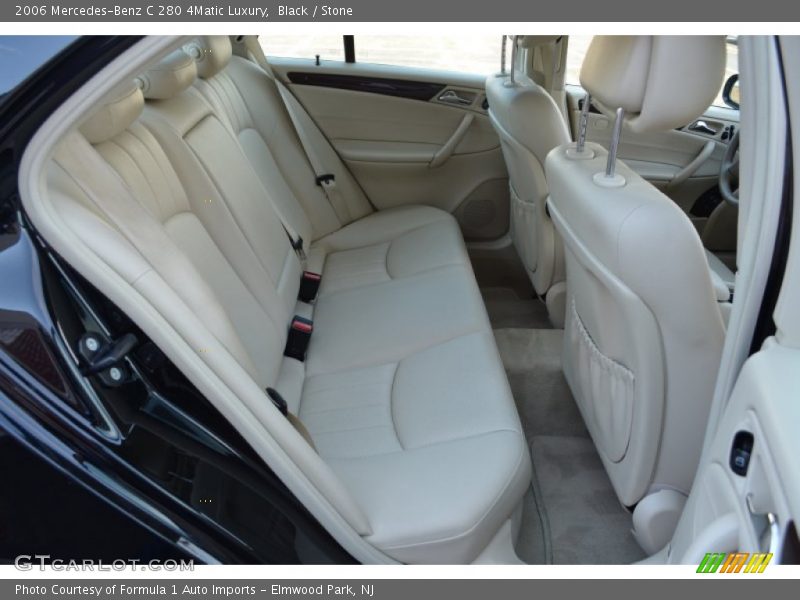 Black / Stone 2006 Mercedes-Benz C 280 4Matic Luxury