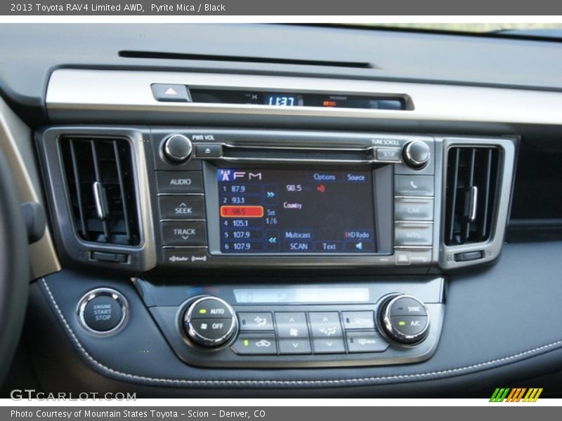 Pyrite Mica / Black 2013 Toyota RAV4 Limited AWD