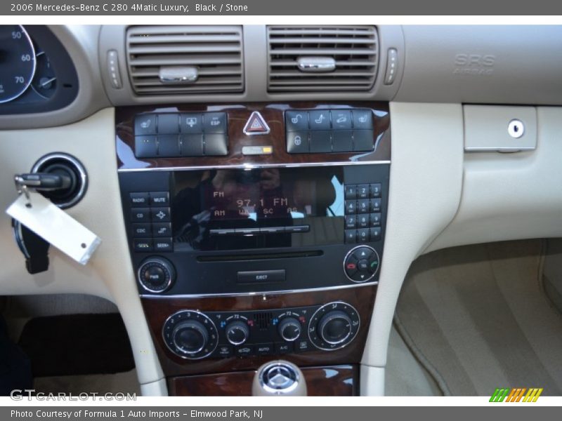 Black / Stone 2006 Mercedes-Benz C 280 4Matic Luxury