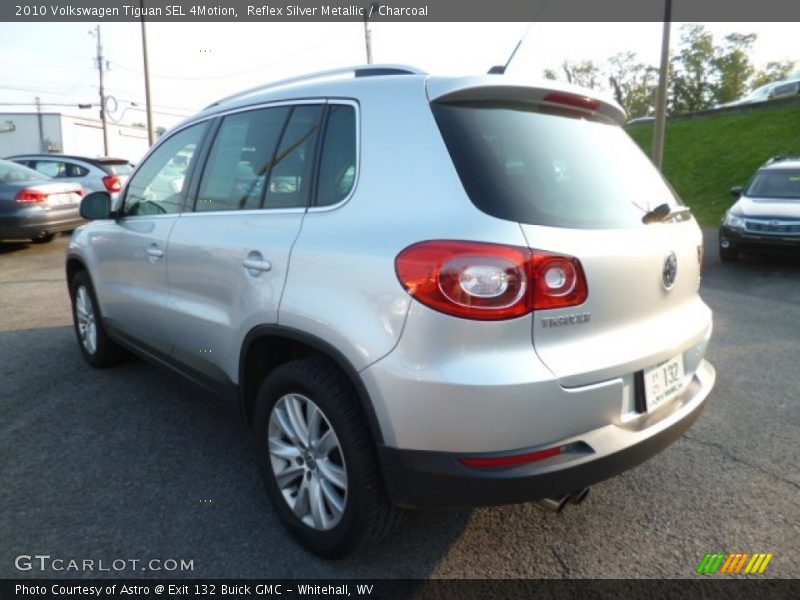 Reflex Silver Metallic / Charcoal 2010 Volkswagen Tiguan SEL 4Motion