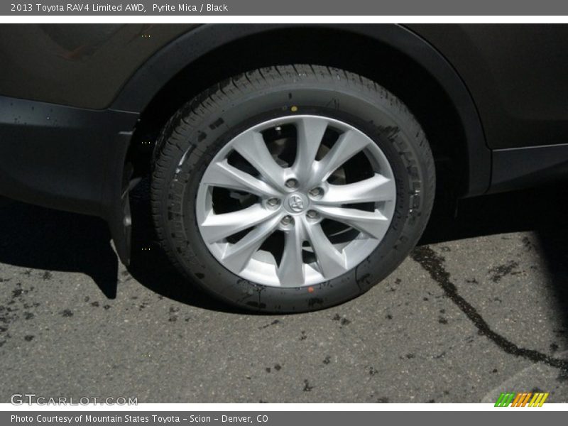 Pyrite Mica / Black 2013 Toyota RAV4 Limited AWD