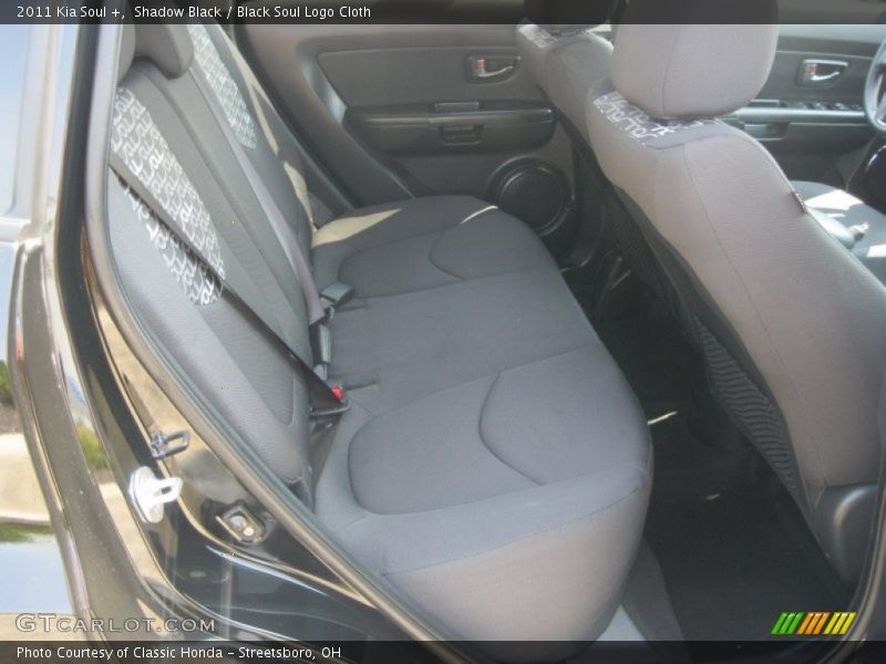 Shadow Black / Black Soul Logo Cloth 2011 Kia Soul +