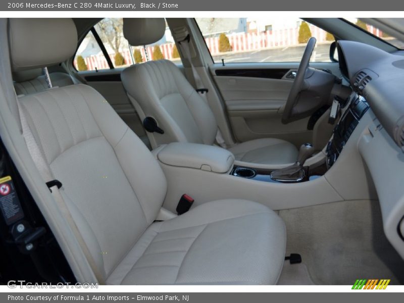 Black / Stone 2006 Mercedes-Benz C 280 4Matic Luxury