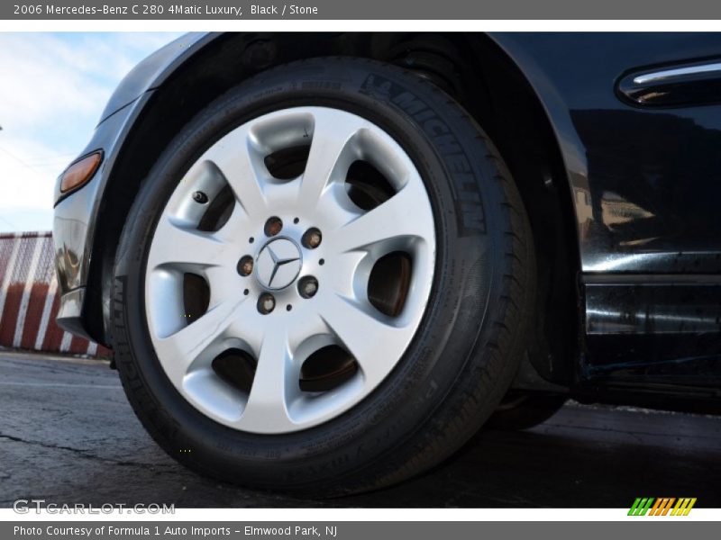 Black / Stone 2006 Mercedes-Benz C 280 4Matic Luxury