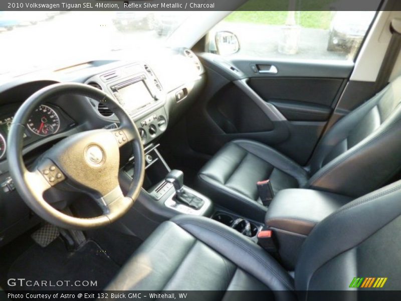 Reflex Silver Metallic / Charcoal 2010 Volkswagen Tiguan SEL 4Motion
