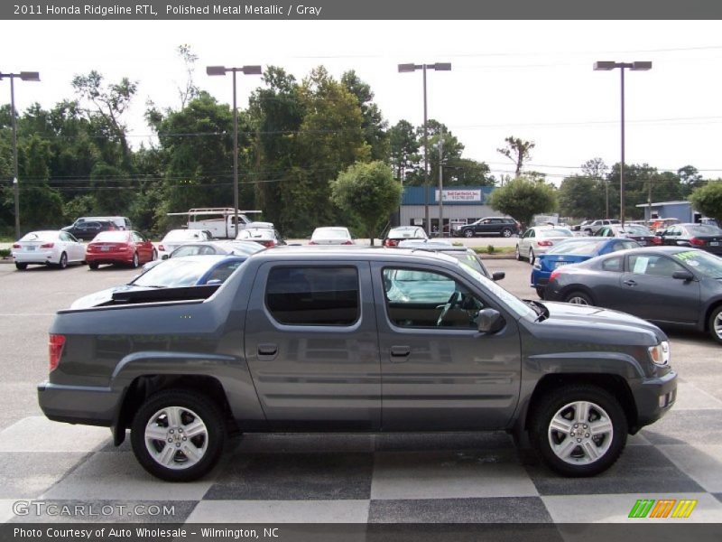 Polished Metal Metallic / Gray 2011 Honda Ridgeline RTL