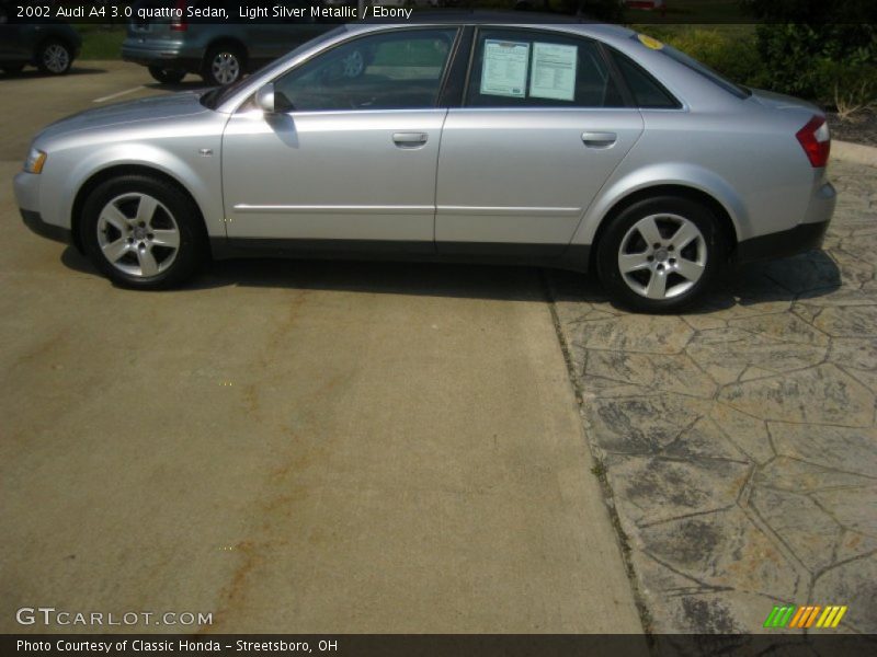  2002 A4 3.0 quattro Sedan Light Silver Metallic