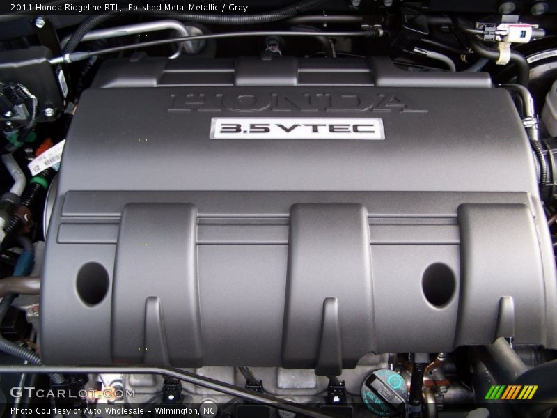 Polished Metal Metallic / Gray 2011 Honda Ridgeline RTL