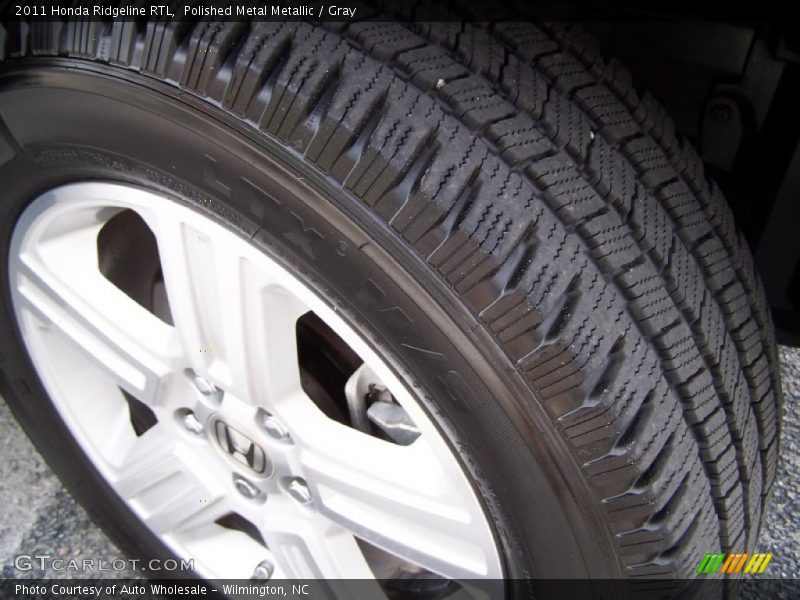 Polished Metal Metallic / Gray 2011 Honda Ridgeline RTL