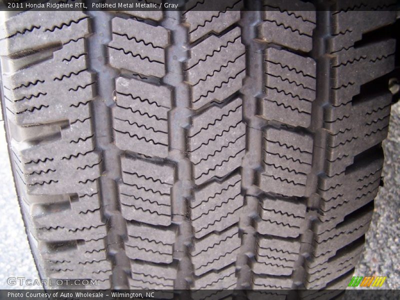 Polished Metal Metallic / Gray 2011 Honda Ridgeline RTL