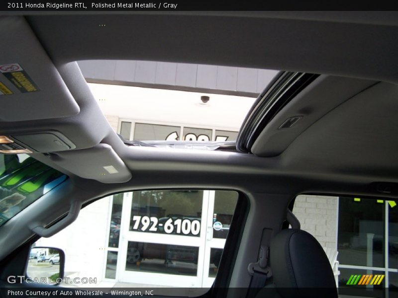 Polished Metal Metallic / Gray 2011 Honda Ridgeline RTL