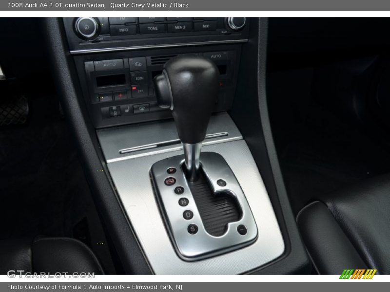 Quartz Grey Metallic / Black 2008 Audi A4 2.0T quattro Sedan