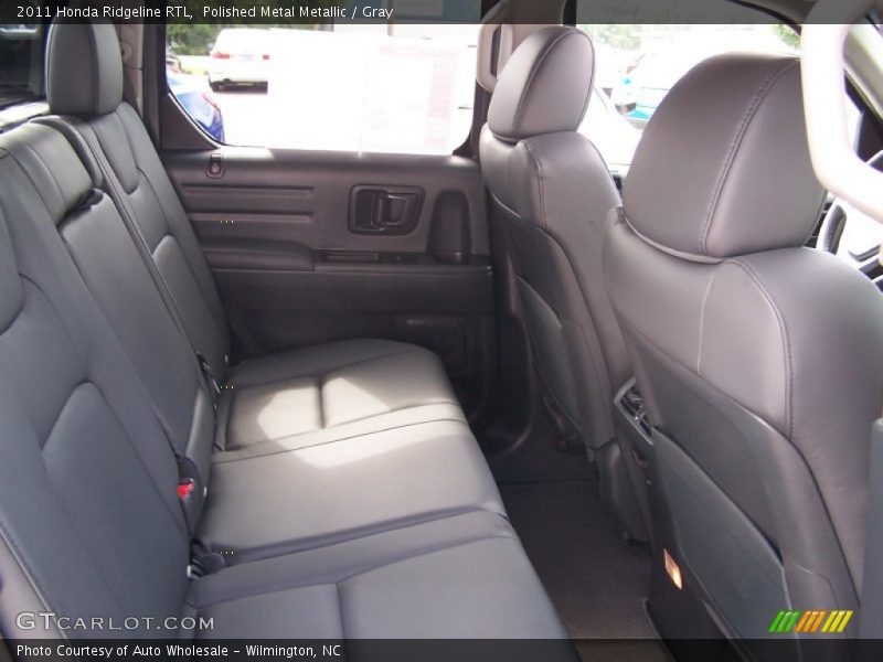 Polished Metal Metallic / Gray 2011 Honda Ridgeline RTL