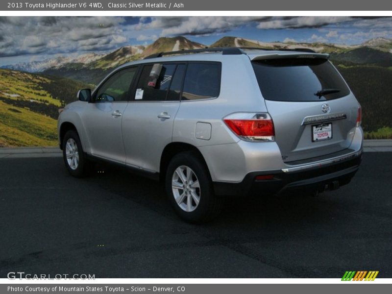 Classic Silver Metallic / Ash 2013 Toyota Highlander V6 4WD