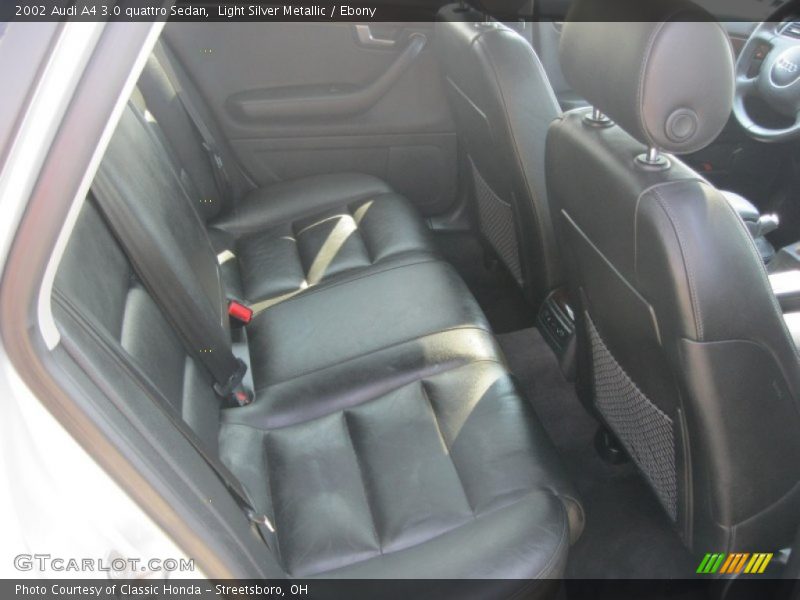 Light Silver Metallic / Ebony 2002 Audi A4 3.0 quattro Sedan