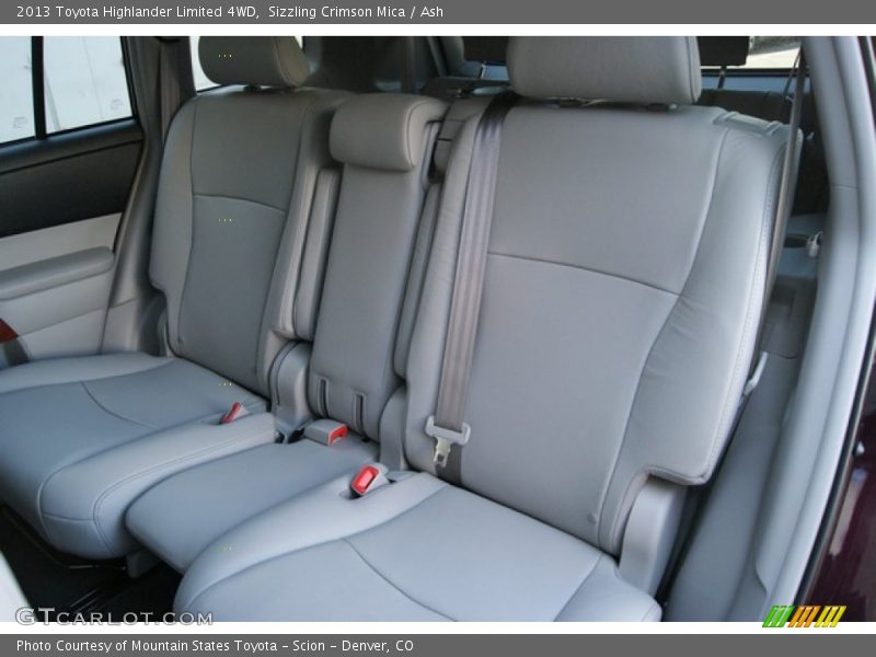 Sizzling Crimson Mica / Ash 2013 Toyota Highlander Limited 4WD