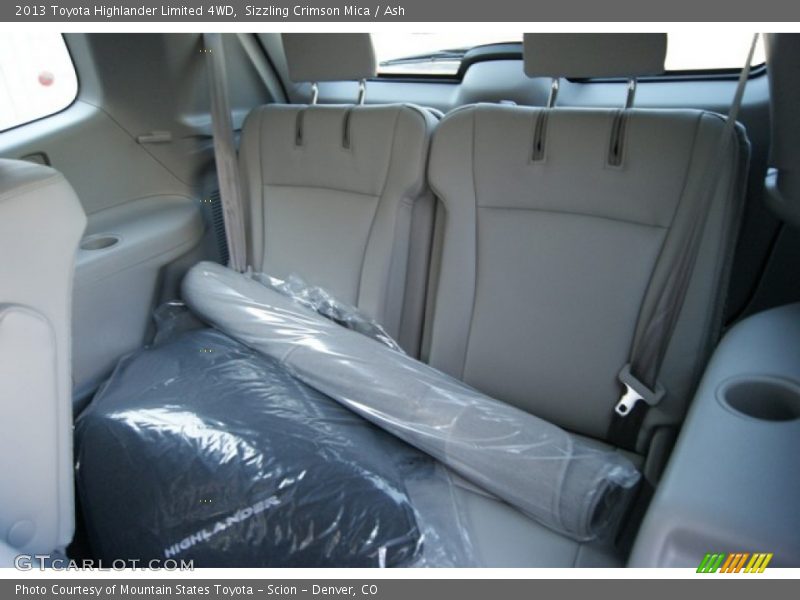 Sizzling Crimson Mica / Ash 2013 Toyota Highlander Limited 4WD