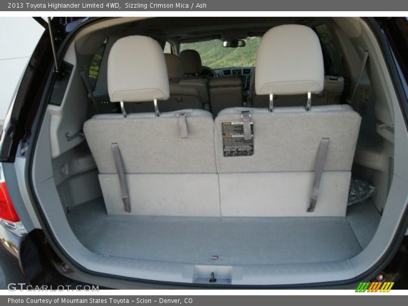 Sizzling Crimson Mica / Ash 2013 Toyota Highlander Limited 4WD