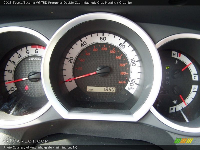 Magnetic Gray Metallic / Graphite 2013 Toyota Tacoma V6 TRD Prerunner Double Cab
