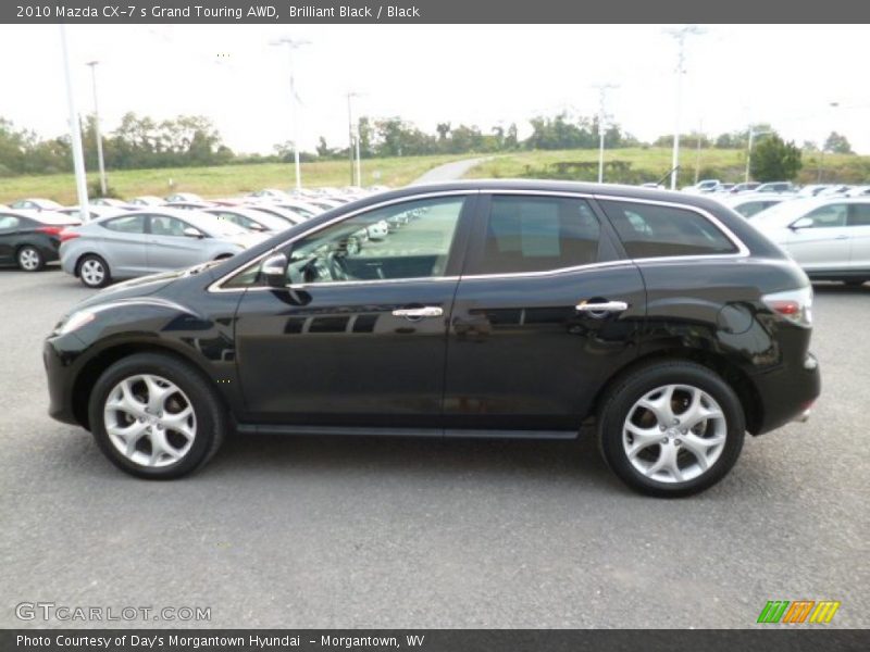 Brilliant Black / Black 2010 Mazda CX-7 s Grand Touring AWD
