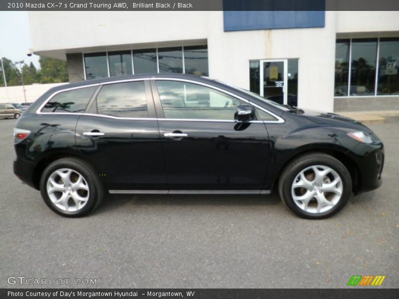 Brilliant Black / Black 2010 Mazda CX-7 s Grand Touring AWD