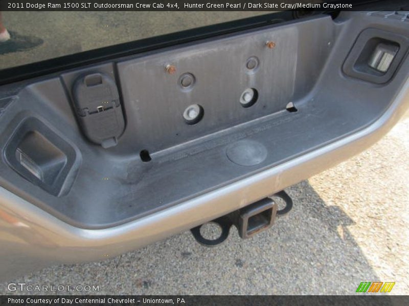 Hunter Green Pearl / Dark Slate Gray/Medium Graystone 2011 Dodge Ram 1500 SLT Outdoorsman Crew Cab 4x4