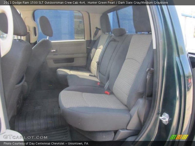 Hunter Green Pearl / Dark Slate Gray/Medium Graystone 2011 Dodge Ram 1500 SLT Outdoorsman Crew Cab 4x4