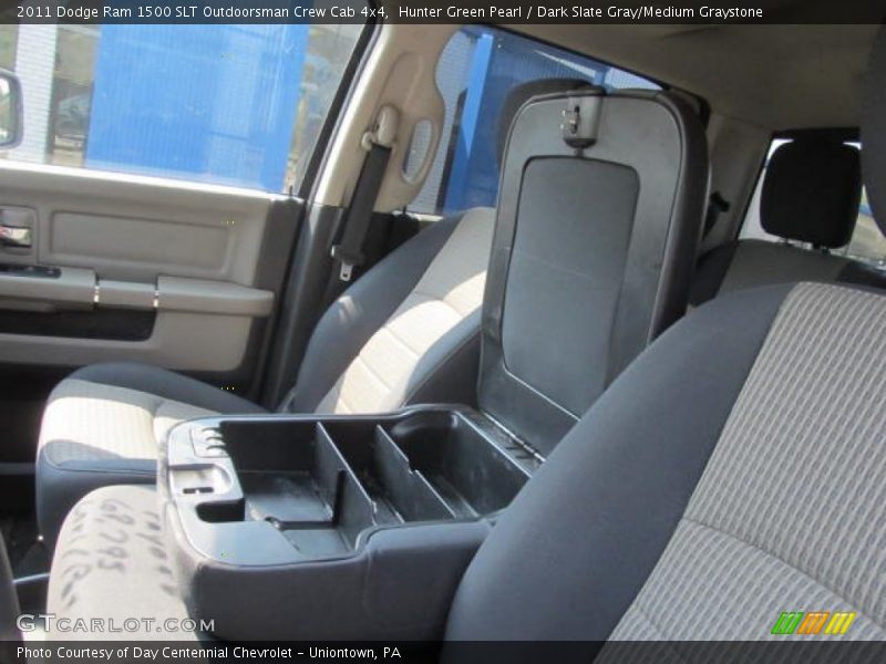 Hunter Green Pearl / Dark Slate Gray/Medium Graystone 2011 Dodge Ram 1500 SLT Outdoorsman Crew Cab 4x4