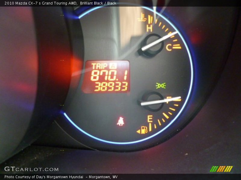 Brilliant Black / Black 2010 Mazda CX-7 s Grand Touring AWD