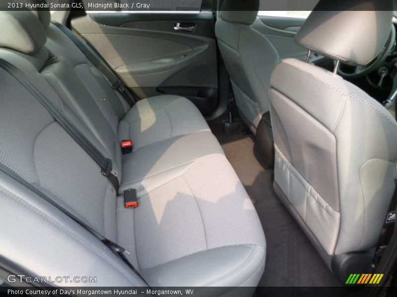 Midnight Black / Gray 2013 Hyundai Sonata GLS