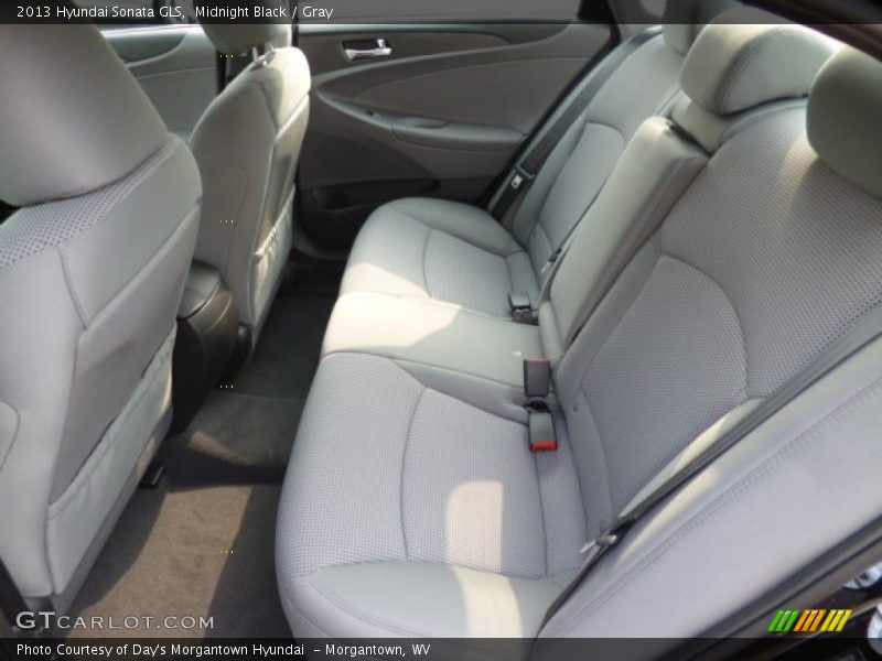 Midnight Black / Gray 2013 Hyundai Sonata GLS