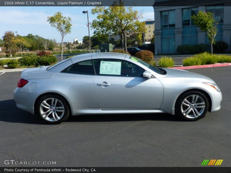  2009 G 37 Convertible Liquid Platinum