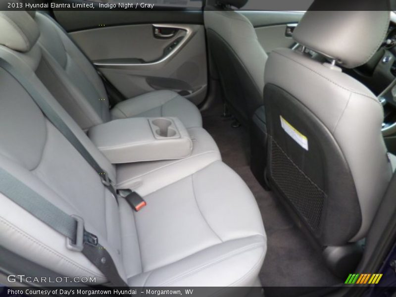 Indigo Night / Gray 2013 Hyundai Elantra Limited