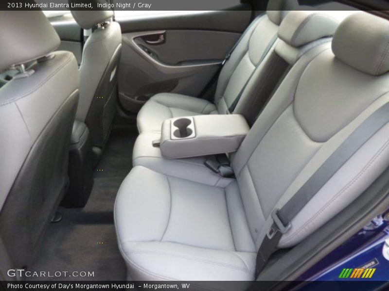 Indigo Night / Gray 2013 Hyundai Elantra Limited