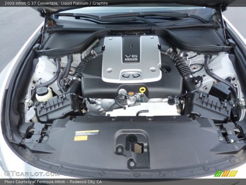  2009 G 37 Convertible Engine - 3.7 Liter DOHC 24-Valve VVEL V6