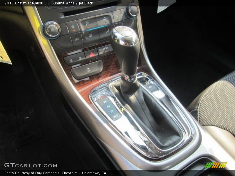Summit White / Jet Black 2013 Chevrolet Malibu LT