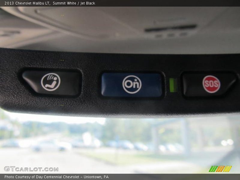 Summit White / Jet Black 2013 Chevrolet Malibu LT
