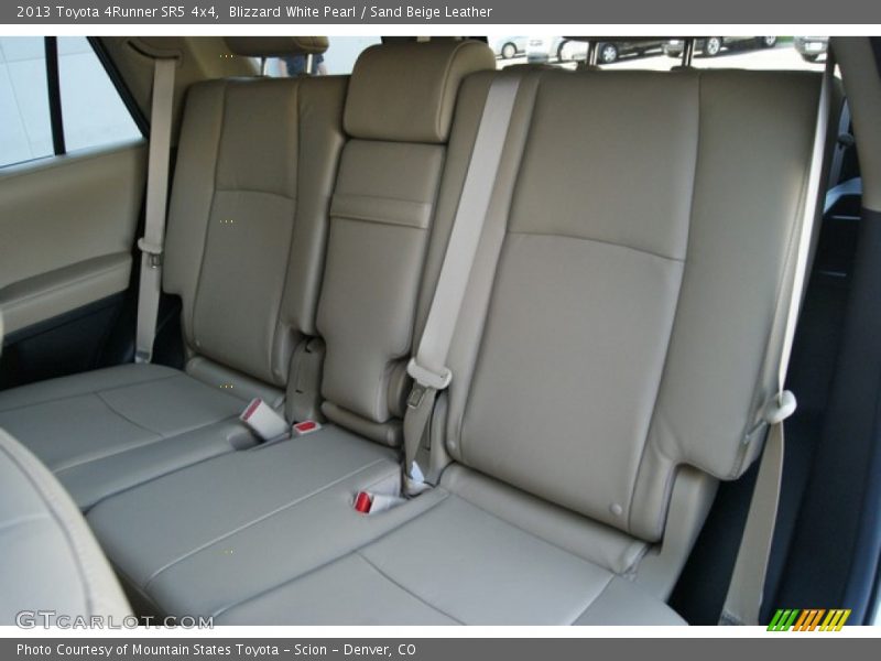 Blizzard White Pearl / Sand Beige Leather 2013 Toyota 4Runner SR5 4x4